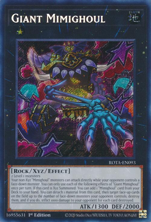 Giant Mimighoul [ROTA-EN093] Secret Rare | Gam3 Escape