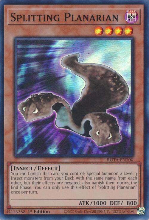 Splitting Planarian [ROTA-EN100] Super Rare | Gam3 Escape