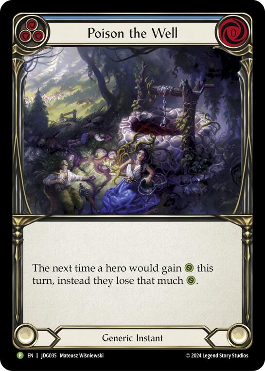 Poison the Well [JDG035] (Promo)  Cold Foil | Gam3 Escape