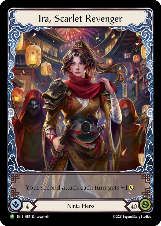 Ira, Scarlet Revenger [HER123] (Promo)  Rainbow Foil | Gam3 Escape