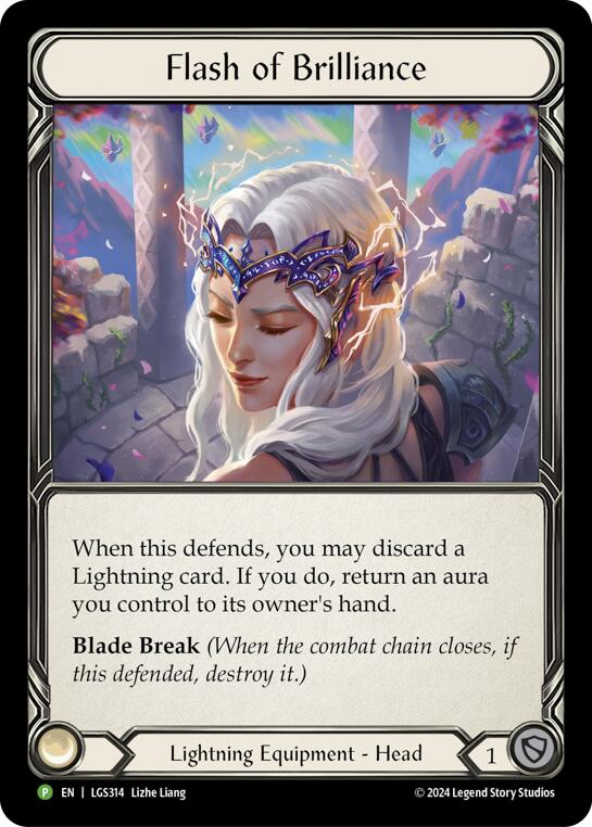 Flash of Brilliance [LGS314] (Promo)  Rainbow Foil | Gam3 Escape