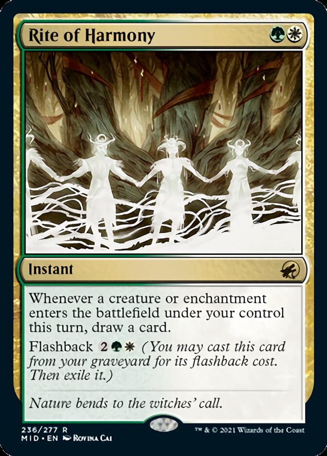 Rite of Harmony [Innistrad: Midnight Hunt] | Gam3 Escape