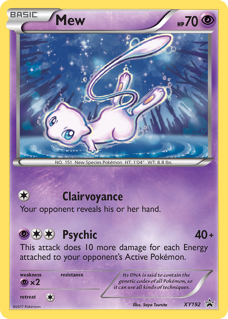 Mew (XY192) [XY: Black Star Promos] | Gam3 Escape