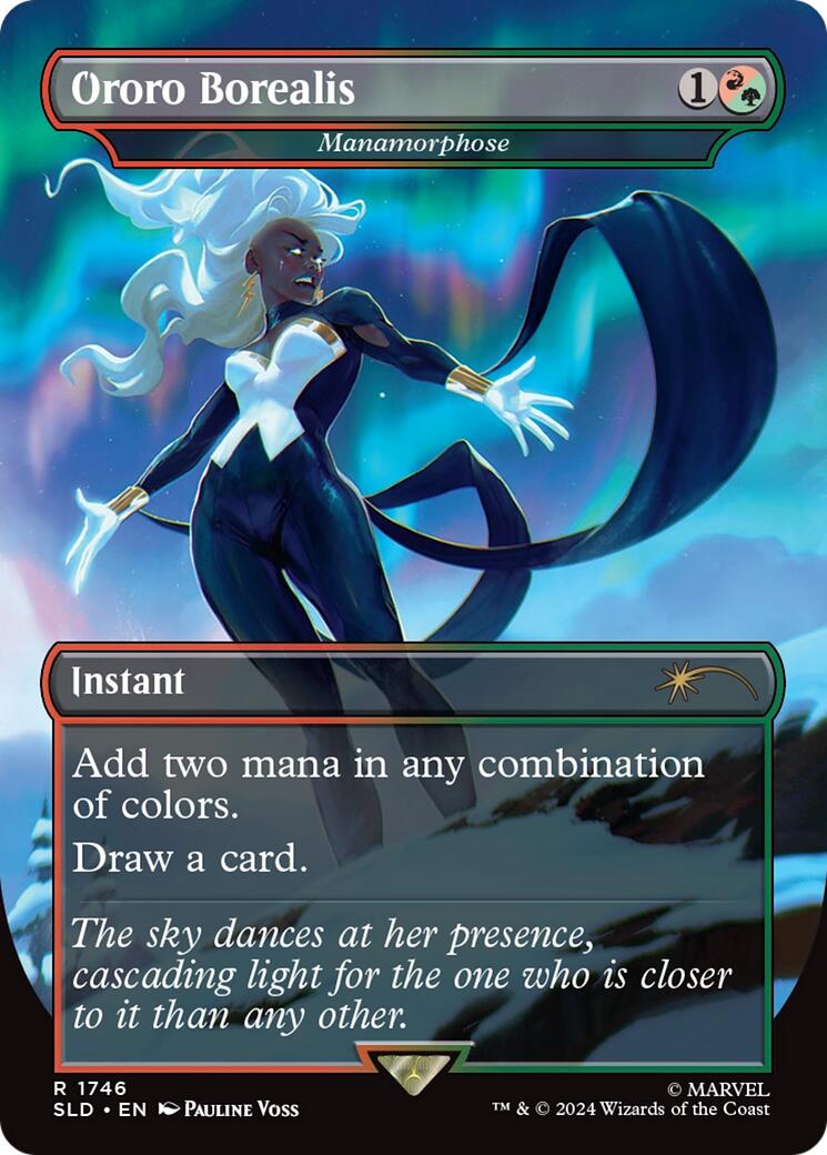 Ororo Borealis - Manamorphose (Rainbow Foil) [Secret Lair Drop Series] | Gam3 Escape