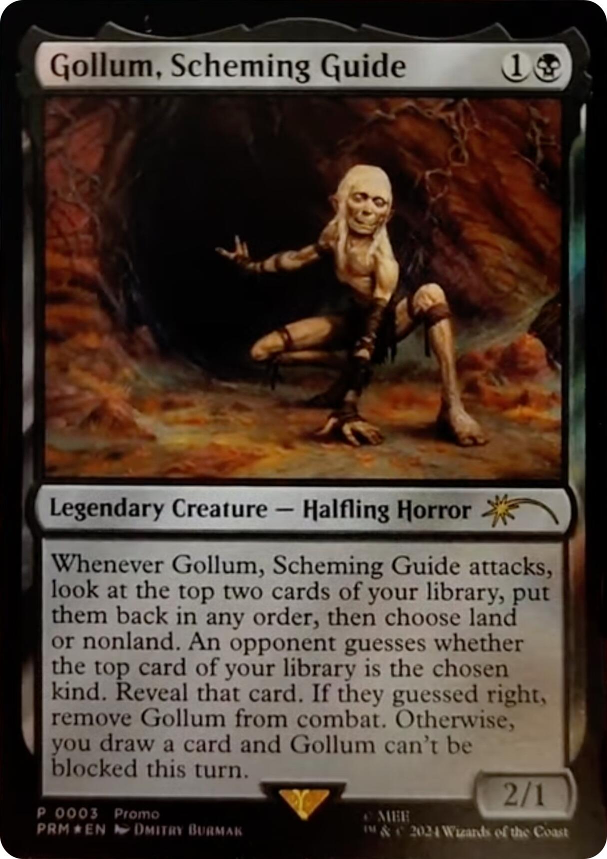 Gollum, Scheming Guide [Resale Promos] | Gam3 Escape