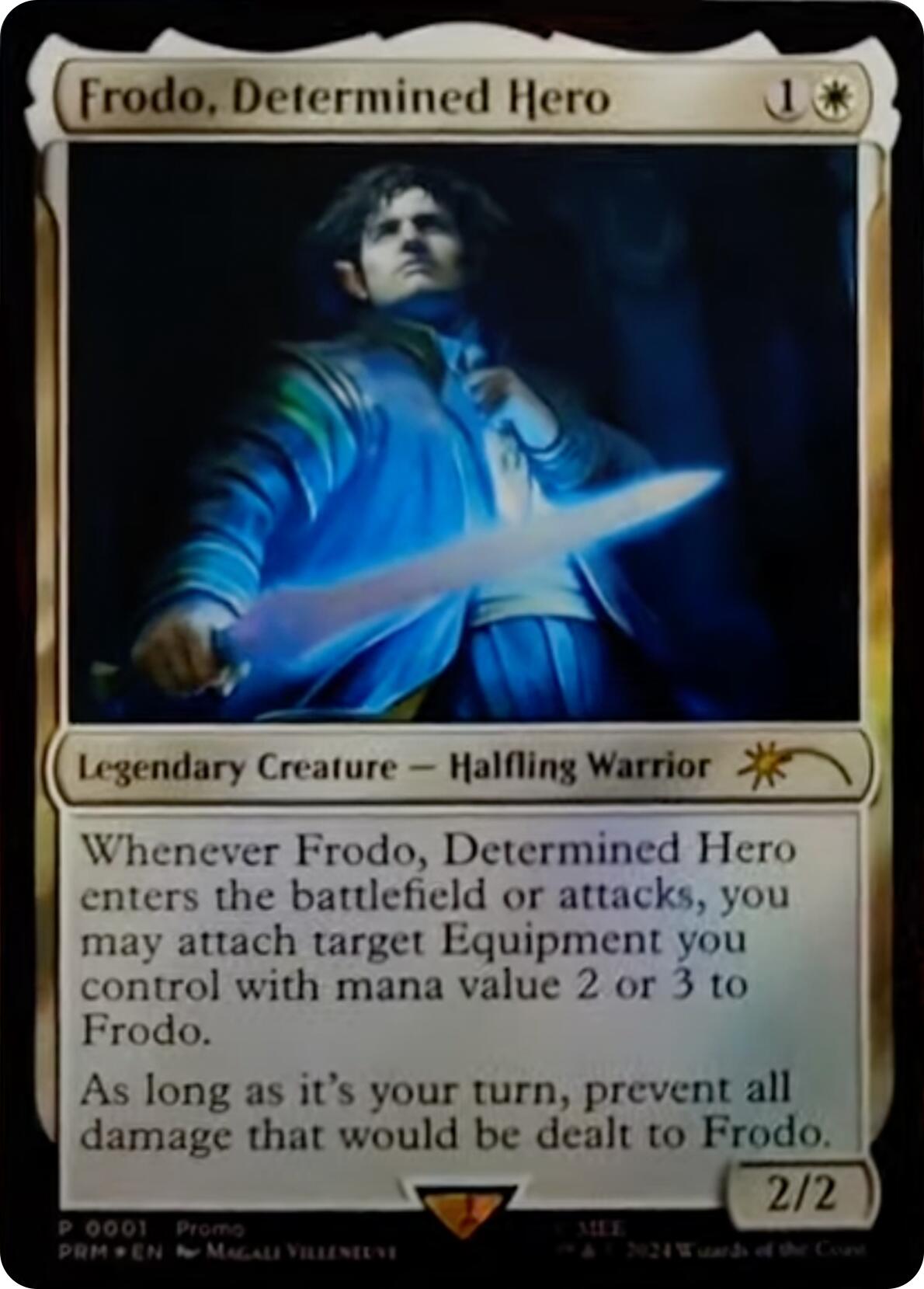 Frodo, Determined Hero [Resale Promos] | Gam3 Escape