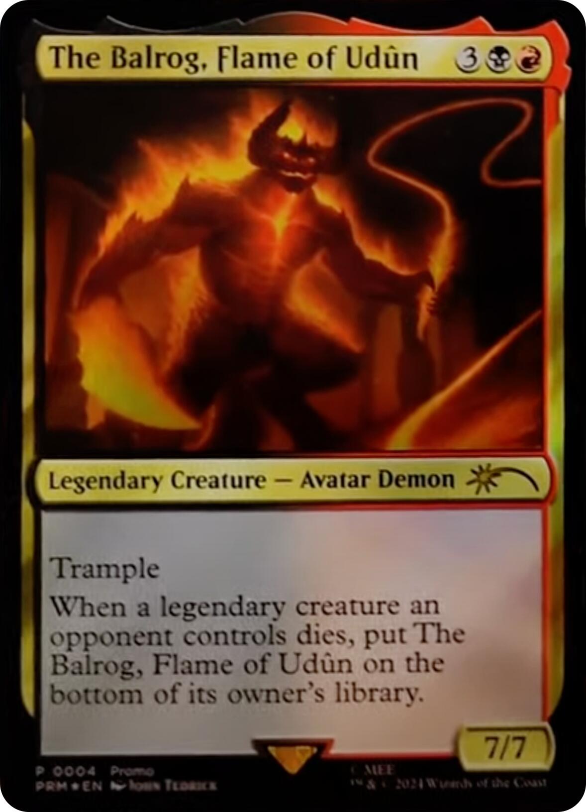 The Balrog, Flame of Udun [Resale Promos] | Gam3 Escape