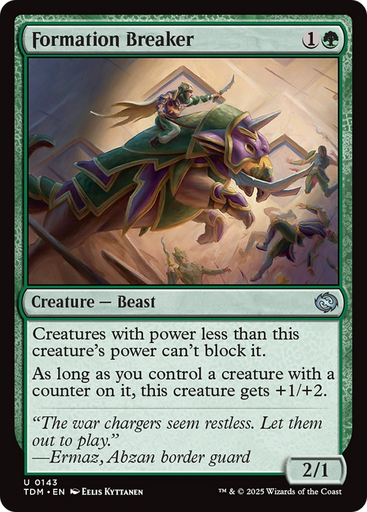 Formation Breaker [Tarkir: Dragonstorm] | Gam3 Escape