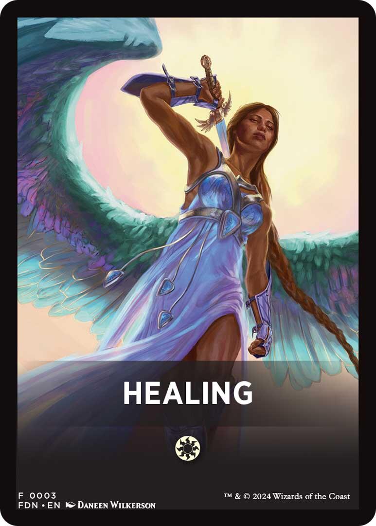 Healing Theme Card [Foundations Tokens] | Gam3 Escape