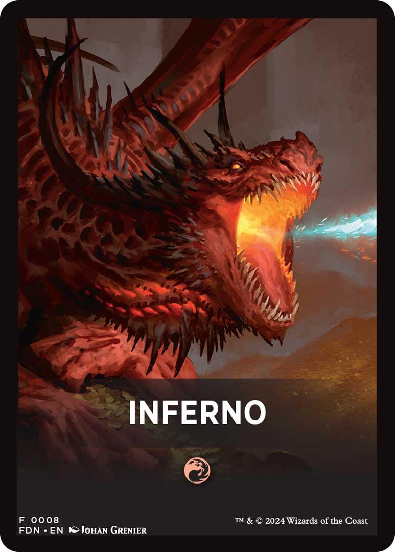 Inferno Theme Card [Foundations Tokens] | Gam3 Escape