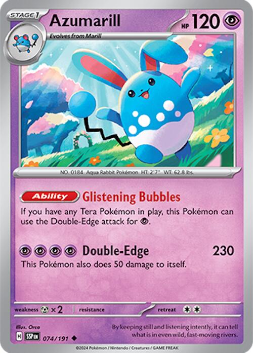 Azumarill (074/191) [Scarlet & Violet: Surging Sparks] | Gam3 Escape