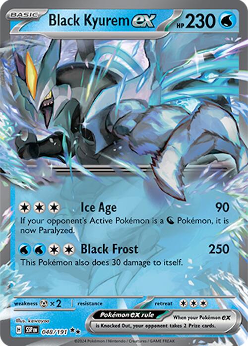 Black Kyurem ex (048/191) [Scarlet & Violet: Surging Sparks] | Gam3 Escape