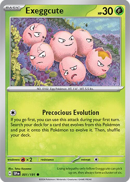 Exeggcute (001/191) [Scarlet & Violet: Surging Sparks] | Gam3 Escape