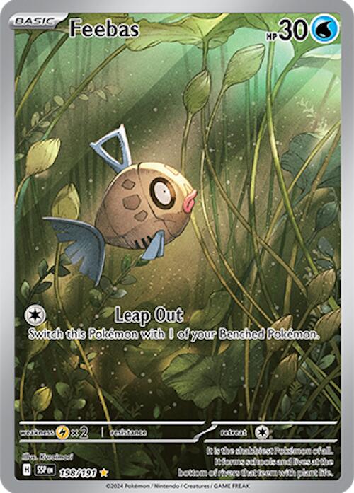 Feebas (198/191) [Scarlet & Violet: Surging Sparks] | Gam3 Escape