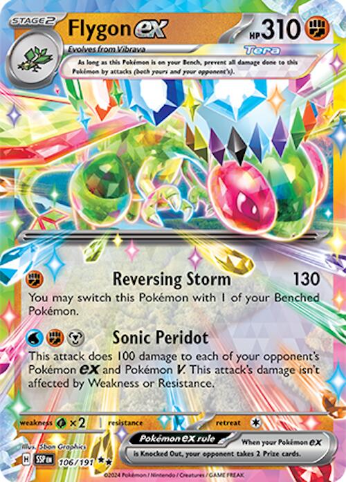 Flygon ex (106/191) [Scarlet & Violet: Surging Sparks] | Gam3 Escape