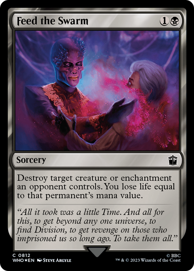 Feed the Swarm (Surge Foil) [Doctor Who] | Gam3 Escape