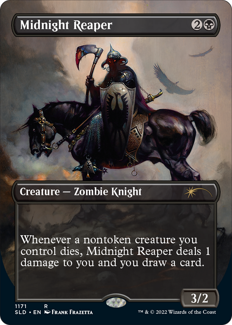 Midnight Reaper (Borderless) [Secret Lair Drop Series] | Gam3 Escape