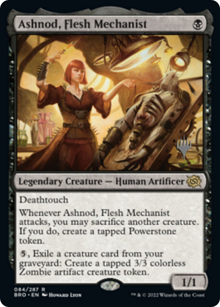 Ashnod, Flesh Mechanist (Promo Pack) [The Brothers' War Promos] | Gam3 Escape