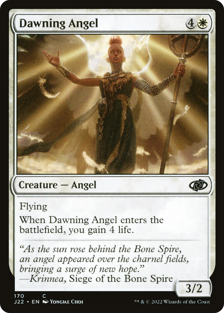Dawning Angel [Jumpstart 2022] | Gam3 Escape