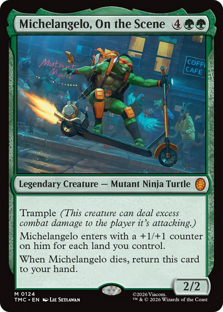 Michelangelo, On the Scene [Teenage Mutant Ninja Turtles Commander] | Gam3 Escape