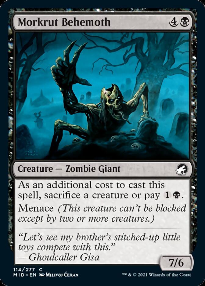 Morkrut Behemoth [Innistrad: Midnight Hunt] | Gam3 Escape