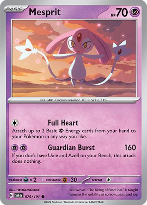 Mesprit (079/191) [Scarlet & Violet: Surging Sparks] | Gam3 Escape