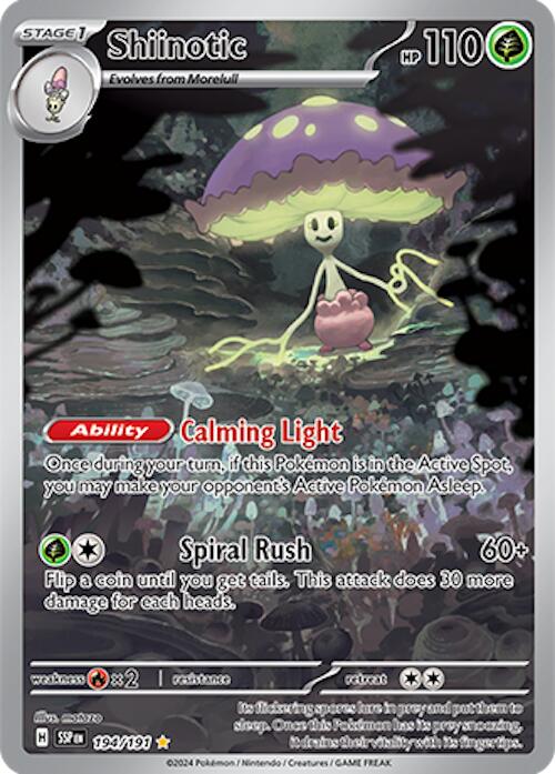 Shiinotic (194/191) [Scarlet & Violet: Surging Sparks] | Gam3 Escape