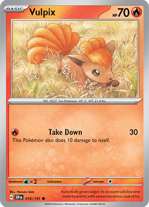 Vulpix (016/191) [Scarlet & Violet: Surging Sparks] | Gam3 Escape