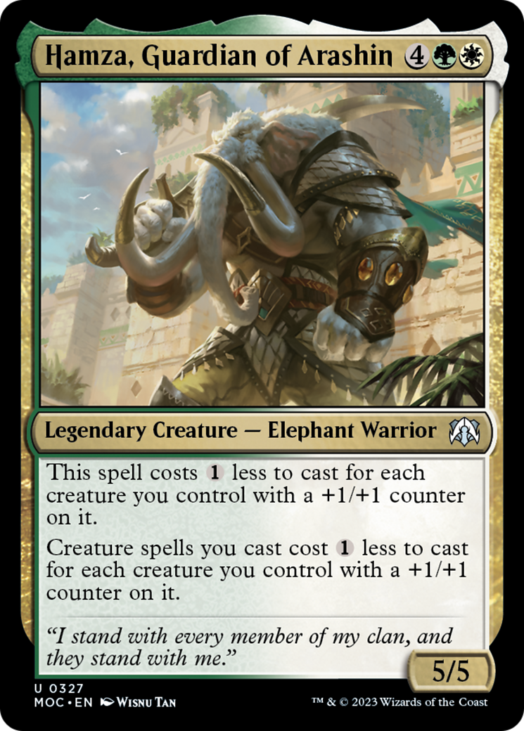 Hamza, Guardian of Arashin [March of the Machine Commander] | Gam3 Escape