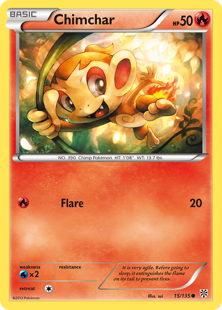 Chimchar (15/135) [Black & White: Plasma Storm] | Gam3 Escape