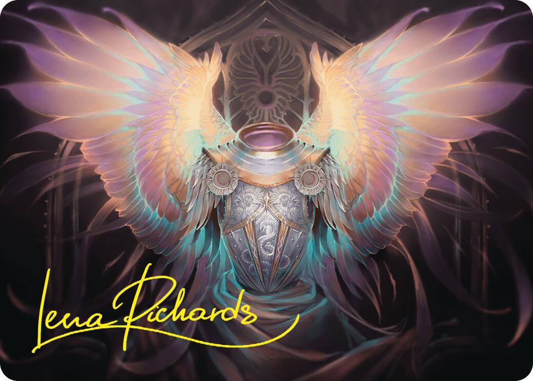 Celestial Armor Art Card (2/54) (Gold-Stamped Signature) [Foundations Art Series] | Gam3 Escape