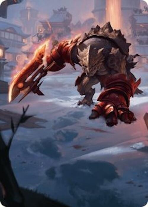 Searslicer Goblin Art Card (39/54) [Foundations Art Series] | Gam3 Escape