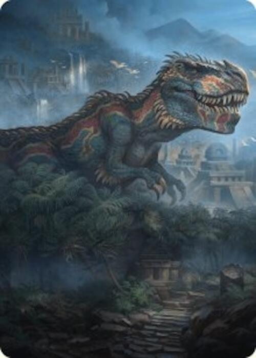 Ghalta, Primal Hunger Art Card (41/54) [Foundations Art Series] | Gam3 Escape