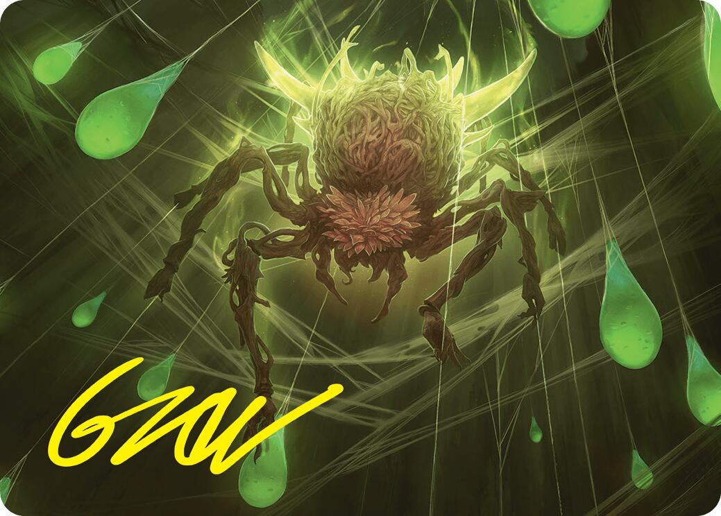 Spinner of Souls Art Card (13/54) (Gold-Stamped Signature) [Foundations Art Series] | Gam3 Escape