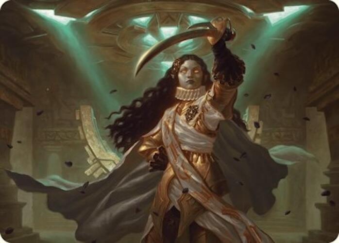 Elenda, Saint of Dusk Art Card (15/54) [Foundations Art Series] | Gam3 Escape