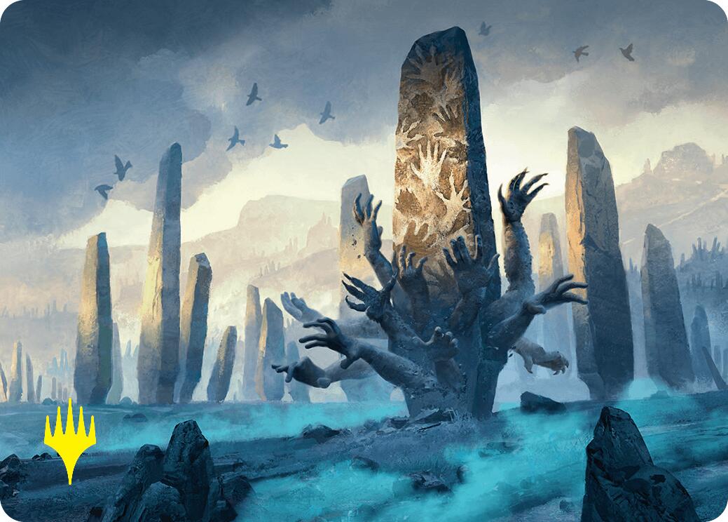 Soulstone Sanctuary Art Card (19/54) (Gold-Stamped Signature) [Foundations Art Series] | Gam3 Escape