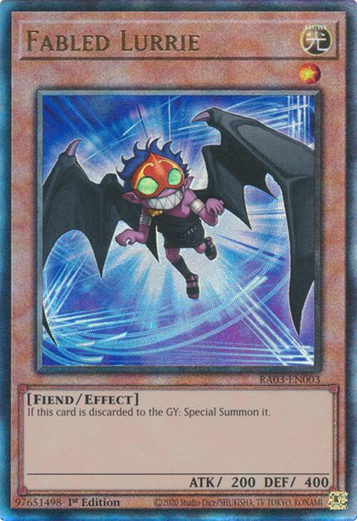 Fabled Lurrie (UTR) [RA03-EN003] Prismatic Ultimate Rare | Gam3 Escape