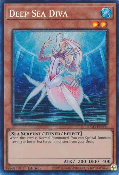 Deep Sea Diva (CR) [RA03-EN004] Prismatic Collector's Rare | Gam3 Escape