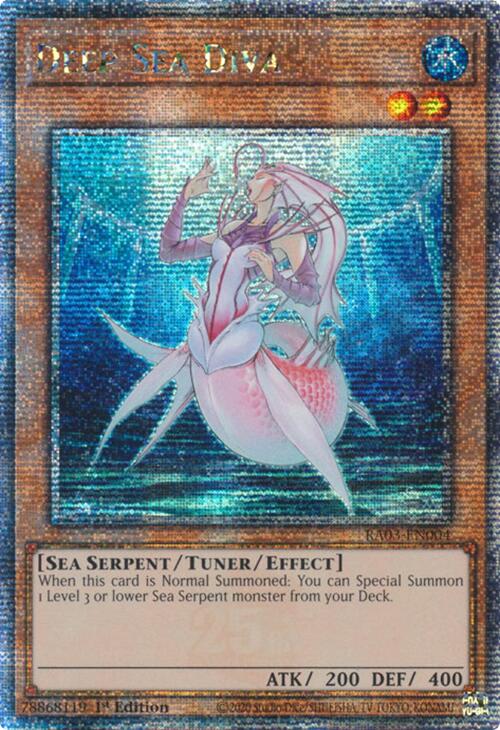 Deep Sea Diva (Quarter Century Secret Rare) [RA03-EN004] Quarter Century Secret Rare | Gam3 Escape