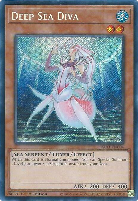 Deep Sea Diva (Secret Rare) [RA03-EN004] Secret Rare | Gam3 Escape