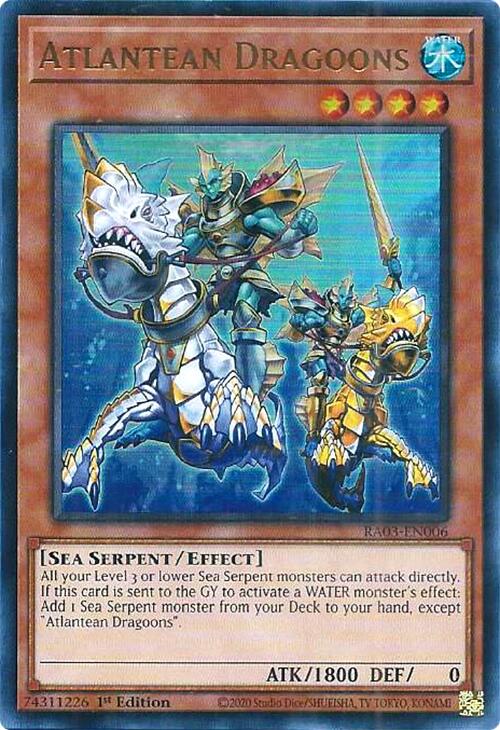 Atlantean Dragoons (UR) [RA03-EN006] Ultra Rare | Gam3 Escape