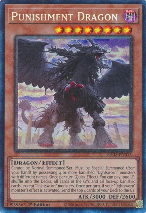 Punishment Dragon (CR) [RA03-EN015] Prismatic Collector's Rare | Gam3 Escape