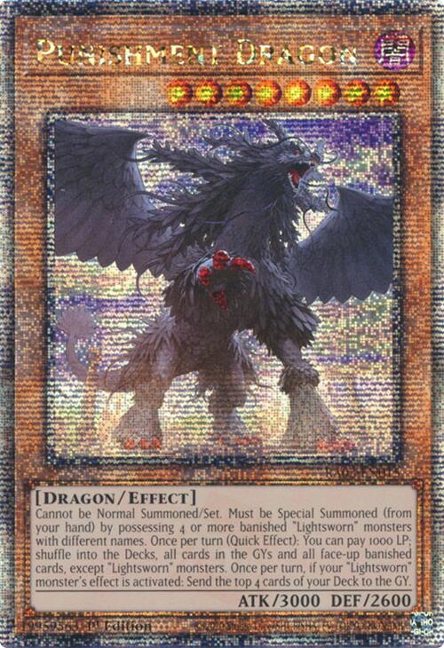 Punishment Dragon (Quarter Century Secret Rare) [RA03-EN015] Quarter Century Secret Rare | Gam3 Escape