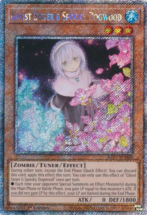 Ghost Sister & Spooky Dogwood (Platinum Secret Rare) [RA03-EN020] Platinum Secret Rare | Gam3 Escape