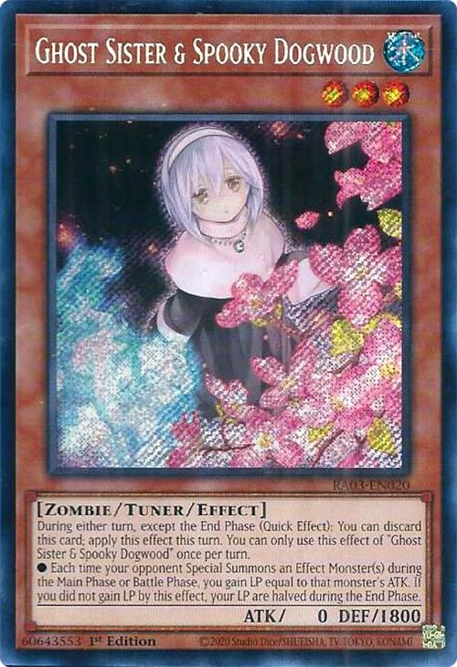 Ghost Sister & Spooky Dogwood (Secret Rare) [RA03-EN020] Secret Rare | Gam3 Escape