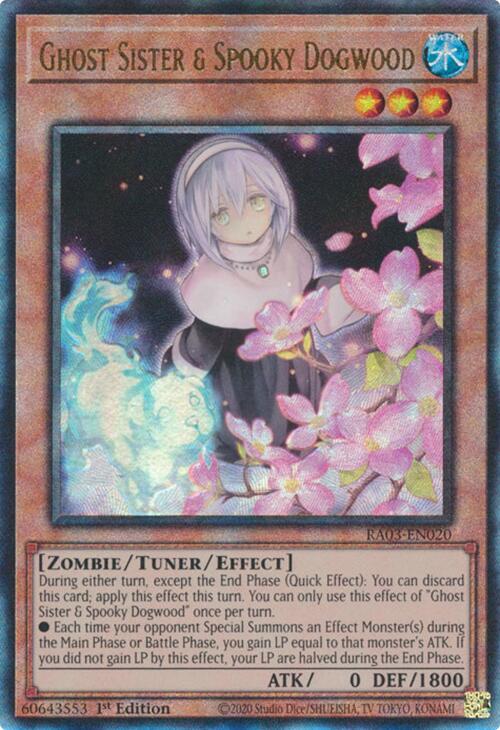 Ghost Sister & Spooky Dogwood (UTR) [RA03-EN020] Prismatic Ultimate Rare | Gam3 Escape