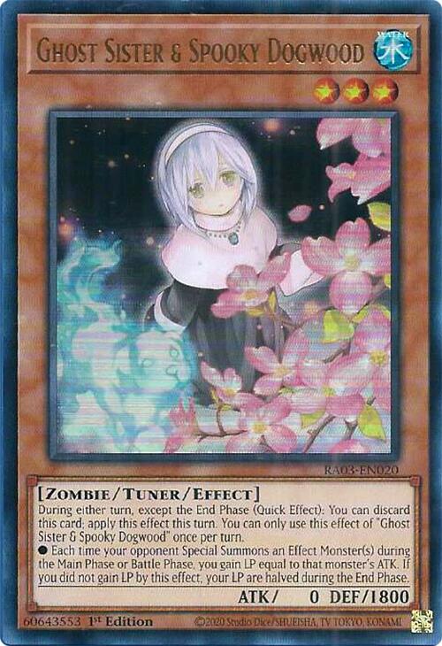 Ghost Sister & Spooky Dogwood (UR) [RA03-EN020] Ultra Rare | Gam3 Escape