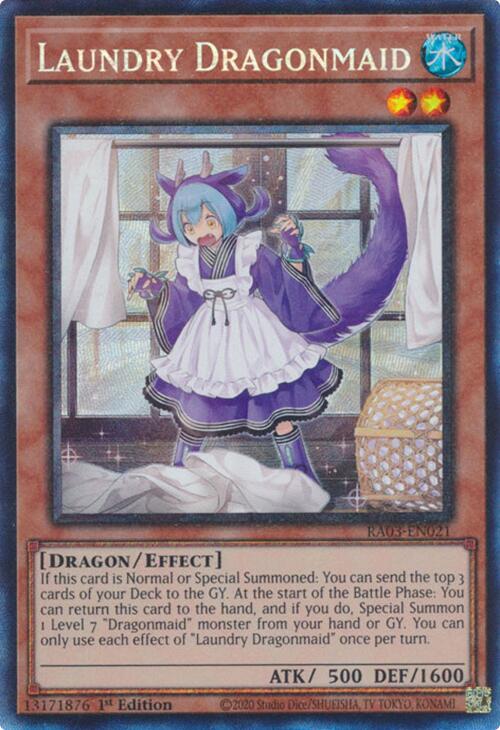 Laundry Dragonmaid (CR) [RA03-EN021] Prismatic Collector's Rare | Gam3 Escape