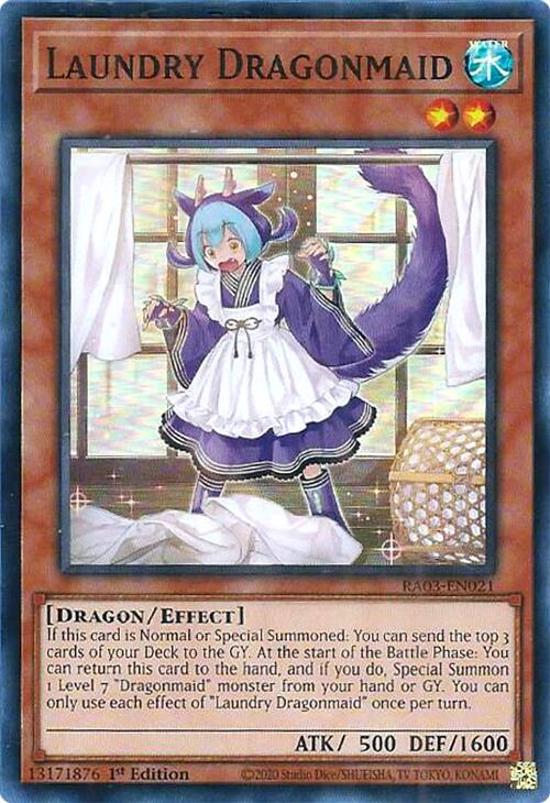 Laundry Dragonmaid [RA03-EN021] Super Rare | Gam3 Escape