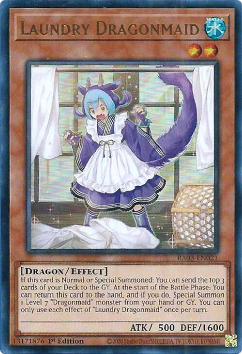 Laundry Dragonmaid (UR) [RA03-EN021] Ultra Rare | Gam3 Escape